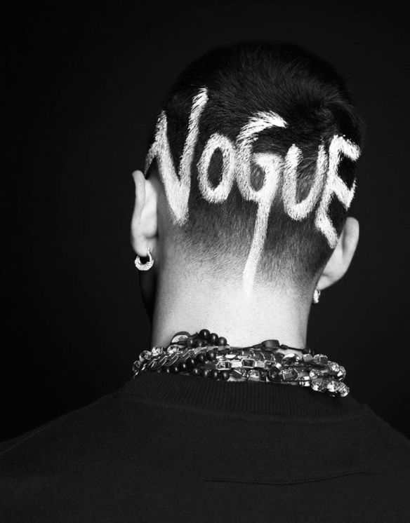HC Blog 11:1:14 b&w shaved head vogue