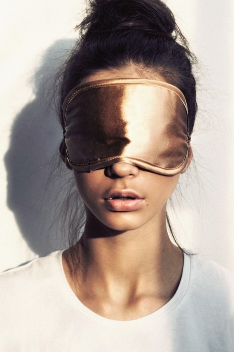 HC Blog 11:1:14 girl with gold sleeping mask